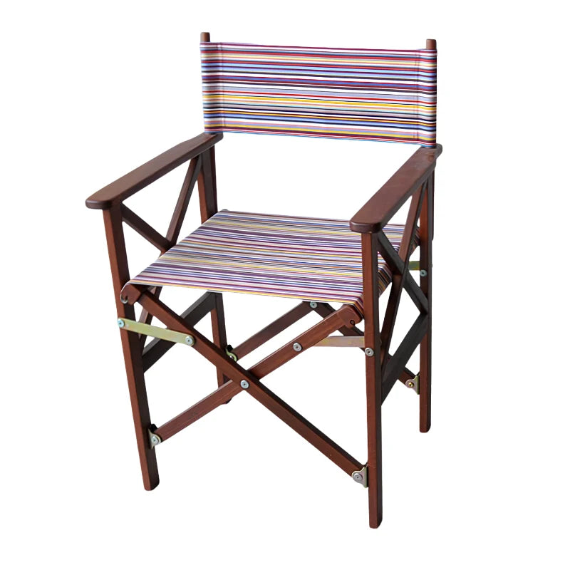 Director's Chair Hardwood Synthetic - Tom Multi