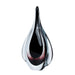 Showcasing Rinuna Brown glass pendant ornament FB-E25057B  by Calibre Furniturs