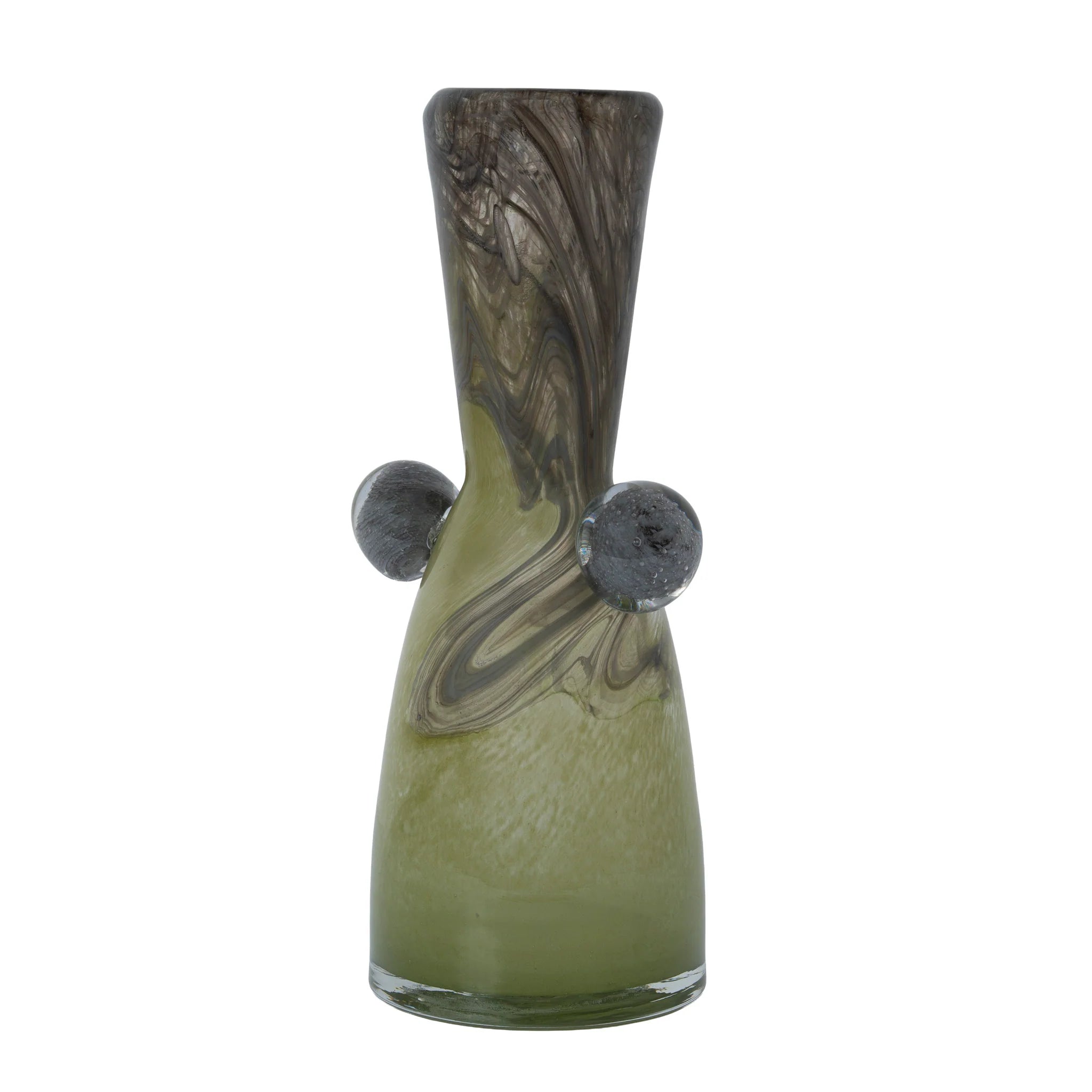 Showcasing Tevera Double-Beaded Vase Style A FB-E25067A Vase by Calibre Furniturs