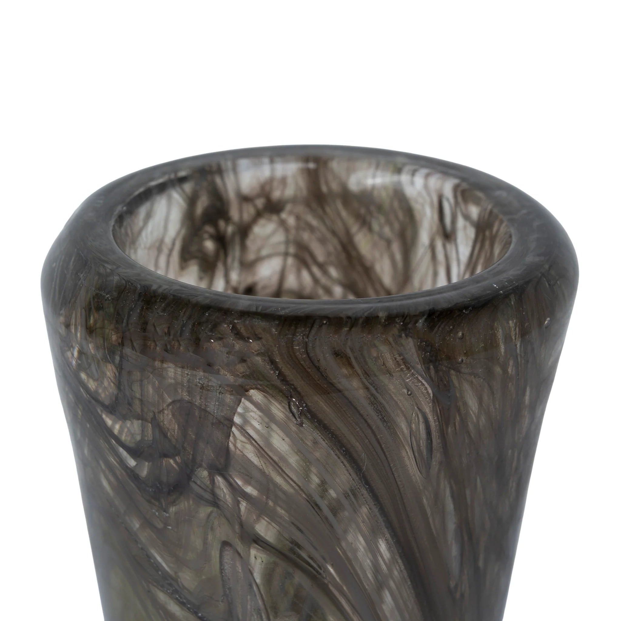 Showcasing Tevera Double-Beaded Vase Style A FB-E25067A Vase by Calibre Furniturs