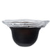 Showcasing Pavero Stacked Wave Brown Bottom Bowl FB-E25081  by Calibre Furniturs
