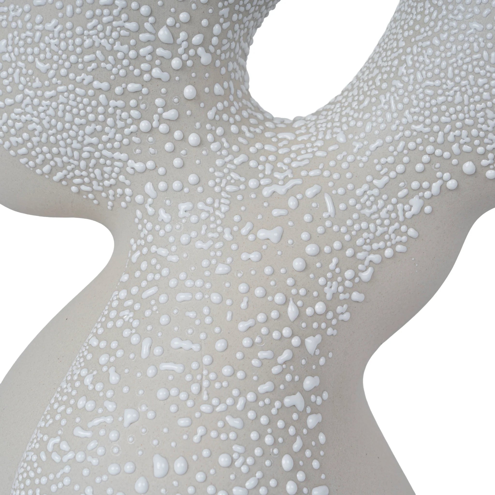 Raluvana Bead-Dot Double Head Vase Style C