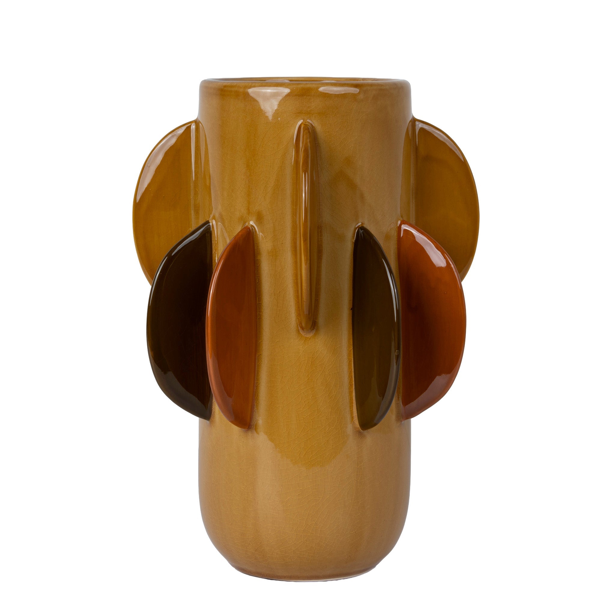 CAC12331-FC Colorful Fin Vase Style A