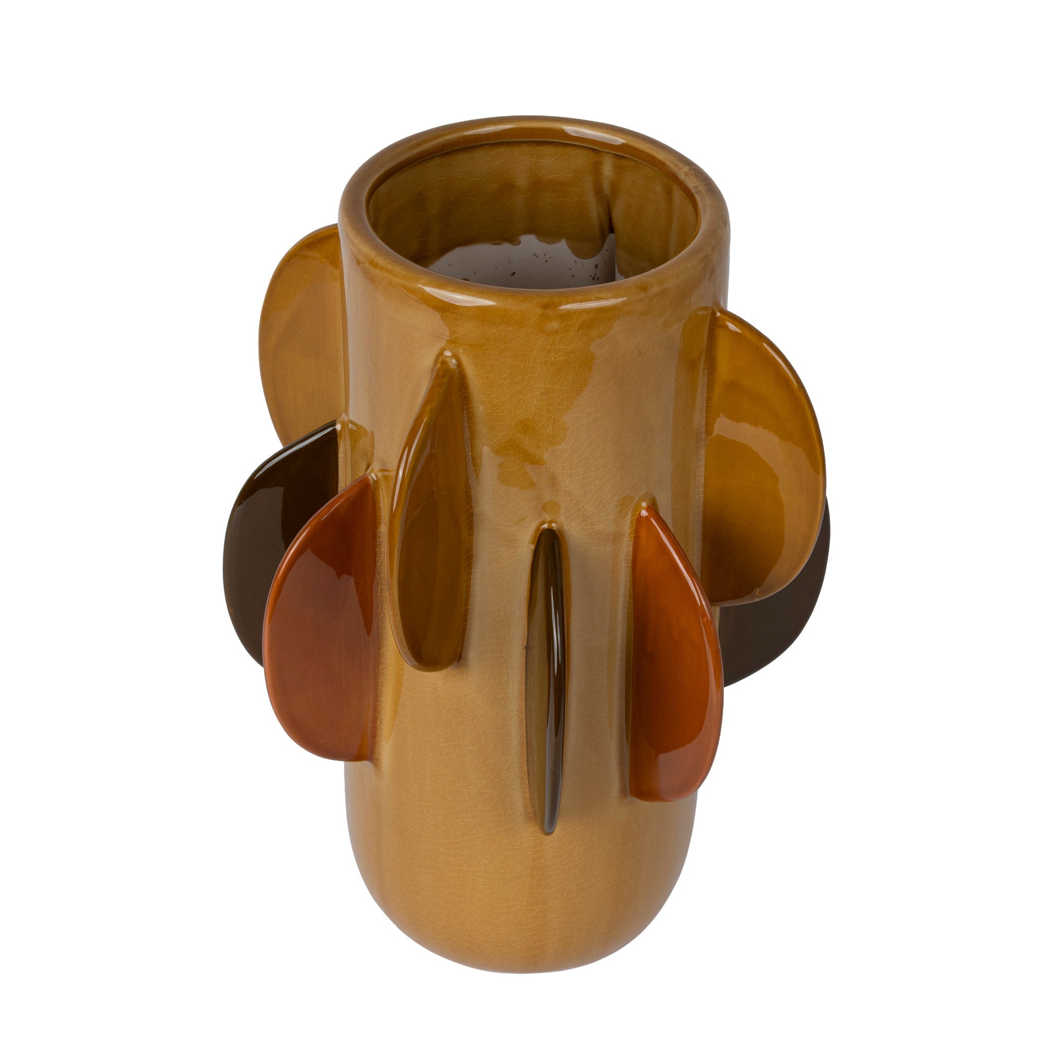 CAC12331-FC Colorful Fin Vase Style A