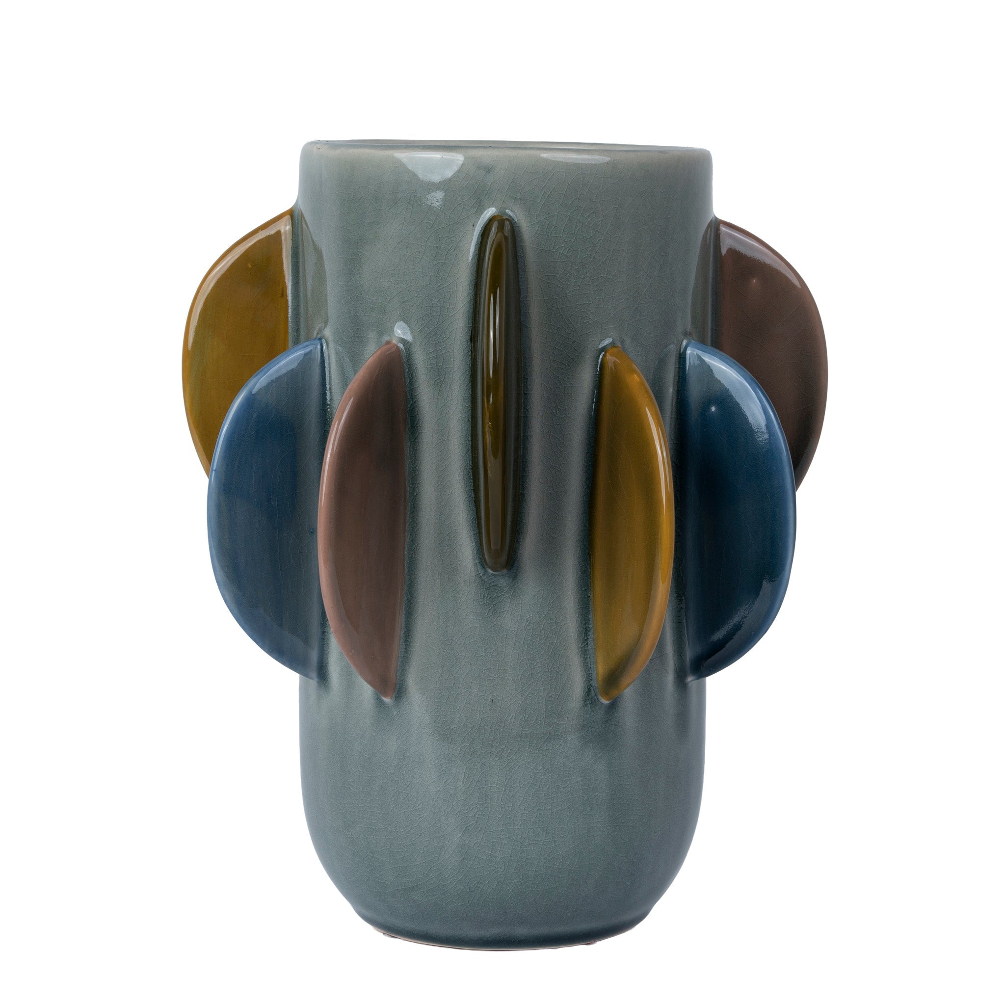Colorful Fin Vase Style B