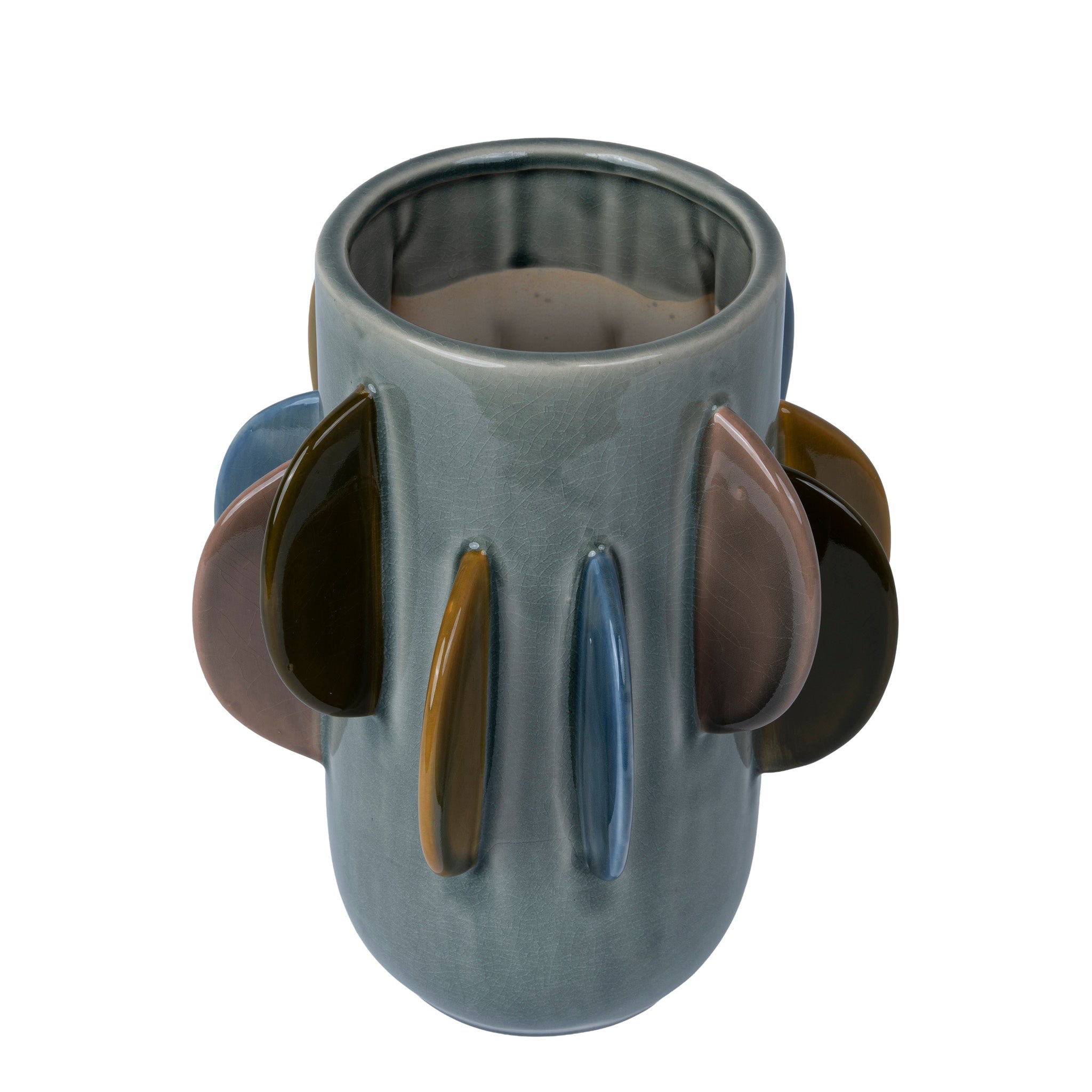 Colorful Fin Vase Style B