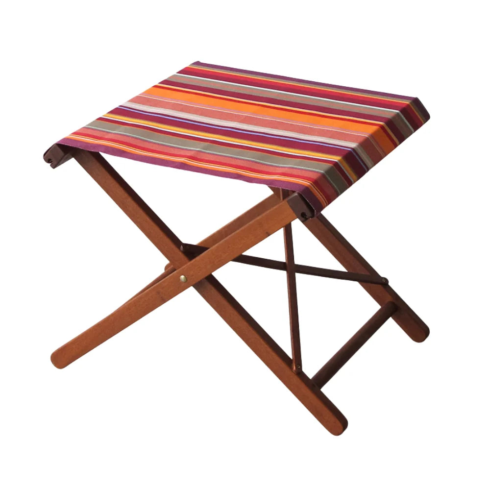 Replacement Sling Folding Stool Cotton - St Vincent Rouge