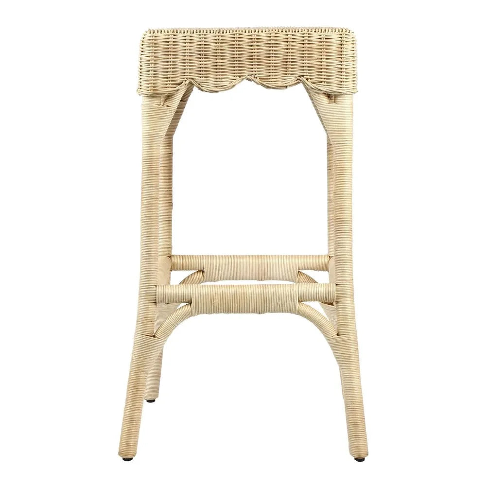 Belle Rattan Bar Stool