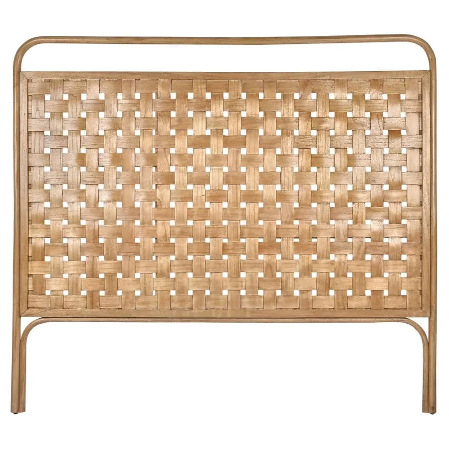 Weave Rattan King Size Bedhead - Natural