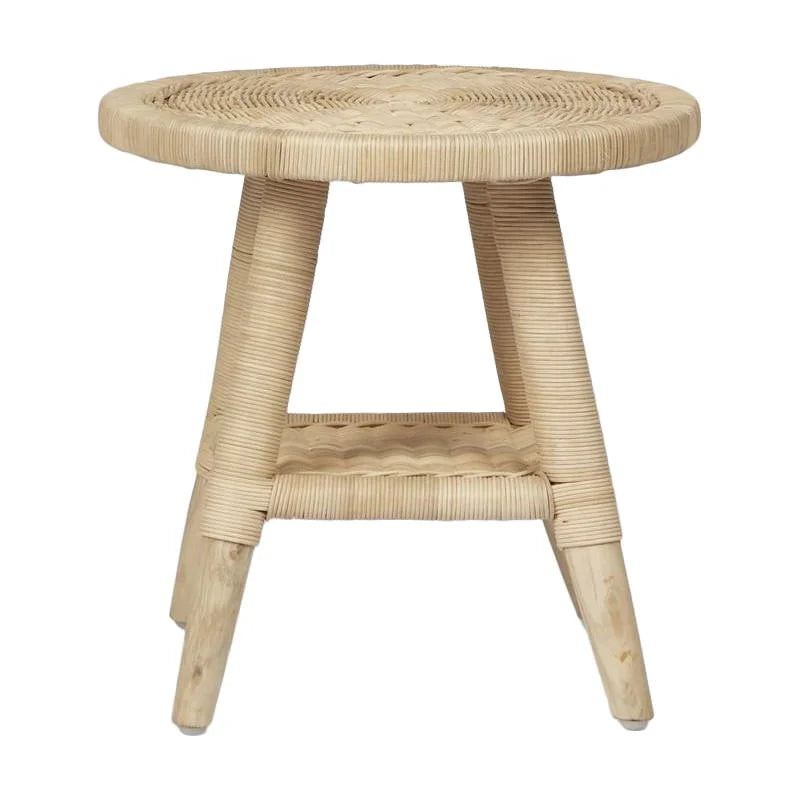 Livingstone Wicker Side Table - Natural