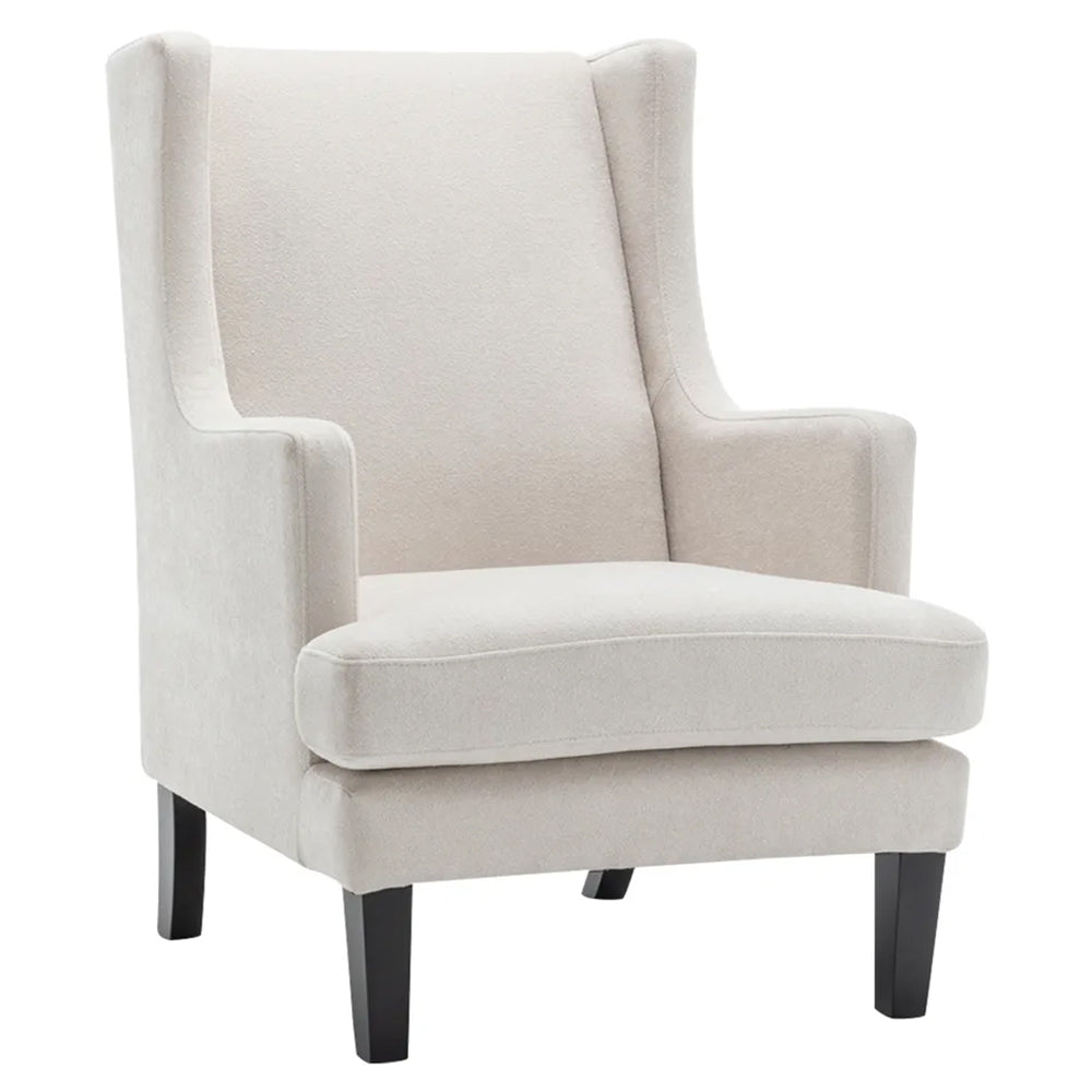 Gable Occasional Chair - Pearl Chenille