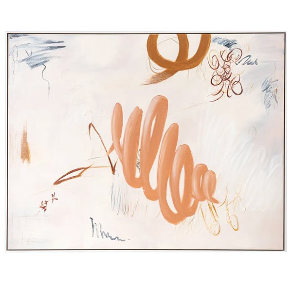 Graffiti Oil On Canvas Painting