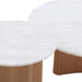 Nested Travertine Coffee Table - Natural - image 5