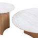 Nested Travertine Coffee Table - Natural - image 6