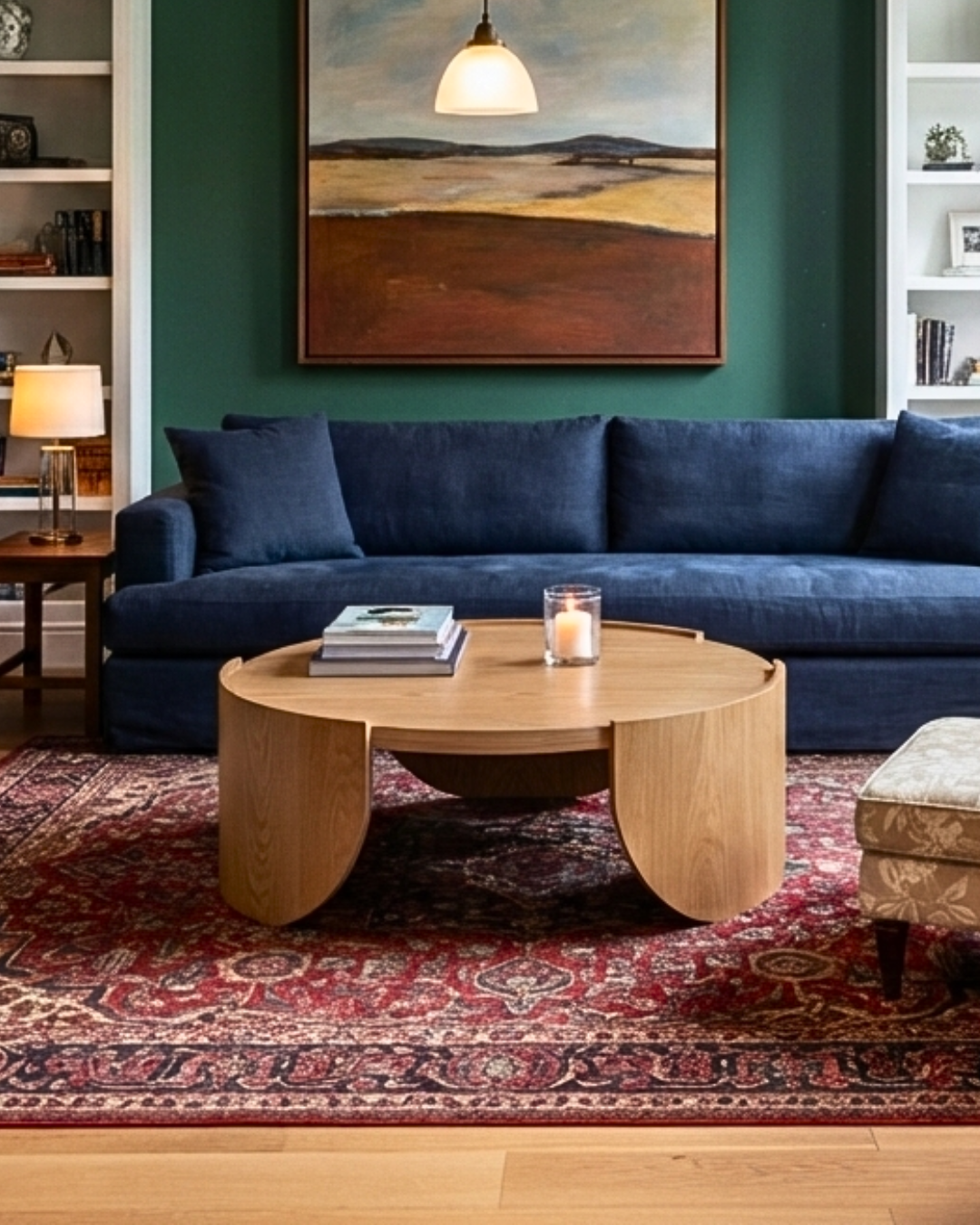 Agot 1.1m Round Coffee Table