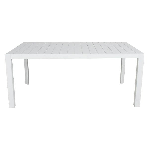 Paloma 6 Seater Outdoor Dining Table & Chair Set - White