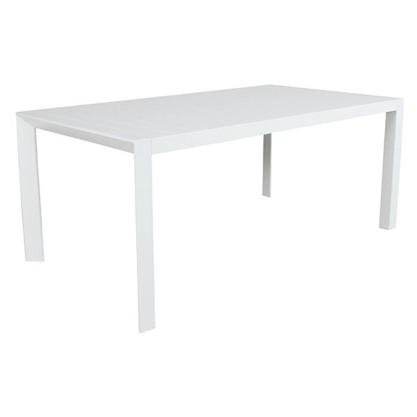 Paloma 6 Seater Outdoor Dining Table & Chair Set - White