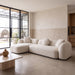 3 Seater Left Chaise Sofa - Oatmeal Beige - image 2