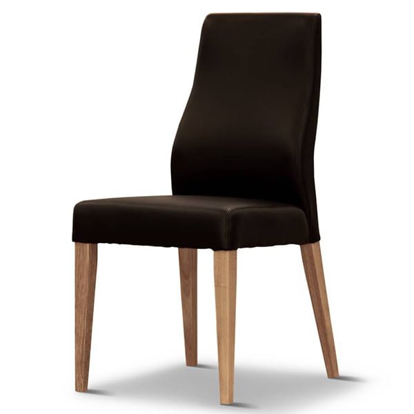 Meadows PU Leather Dining Chair - Black
