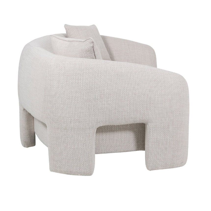 3 Seater Sofa - Beige Linen