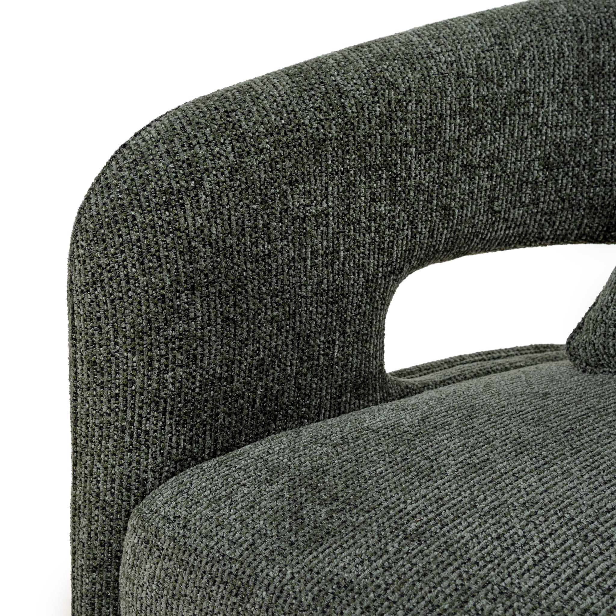 CLC10013-OLS Armchair - Coral Dark Green