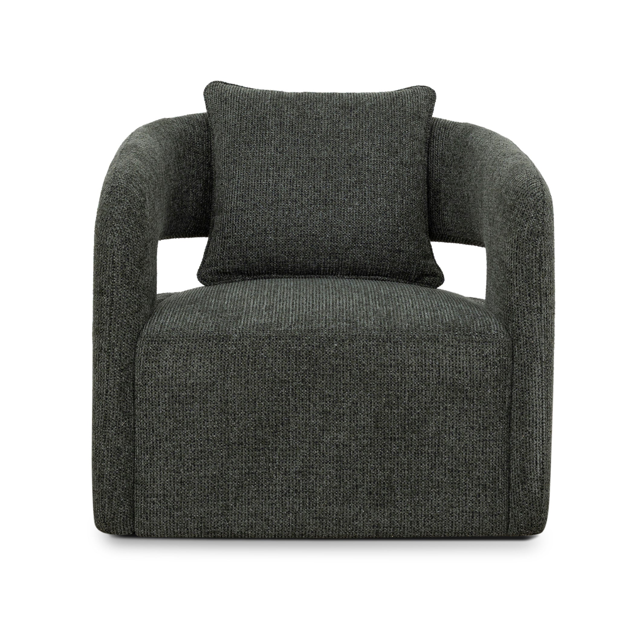 CLC10013-OLS Armchair - Coral Dark Green