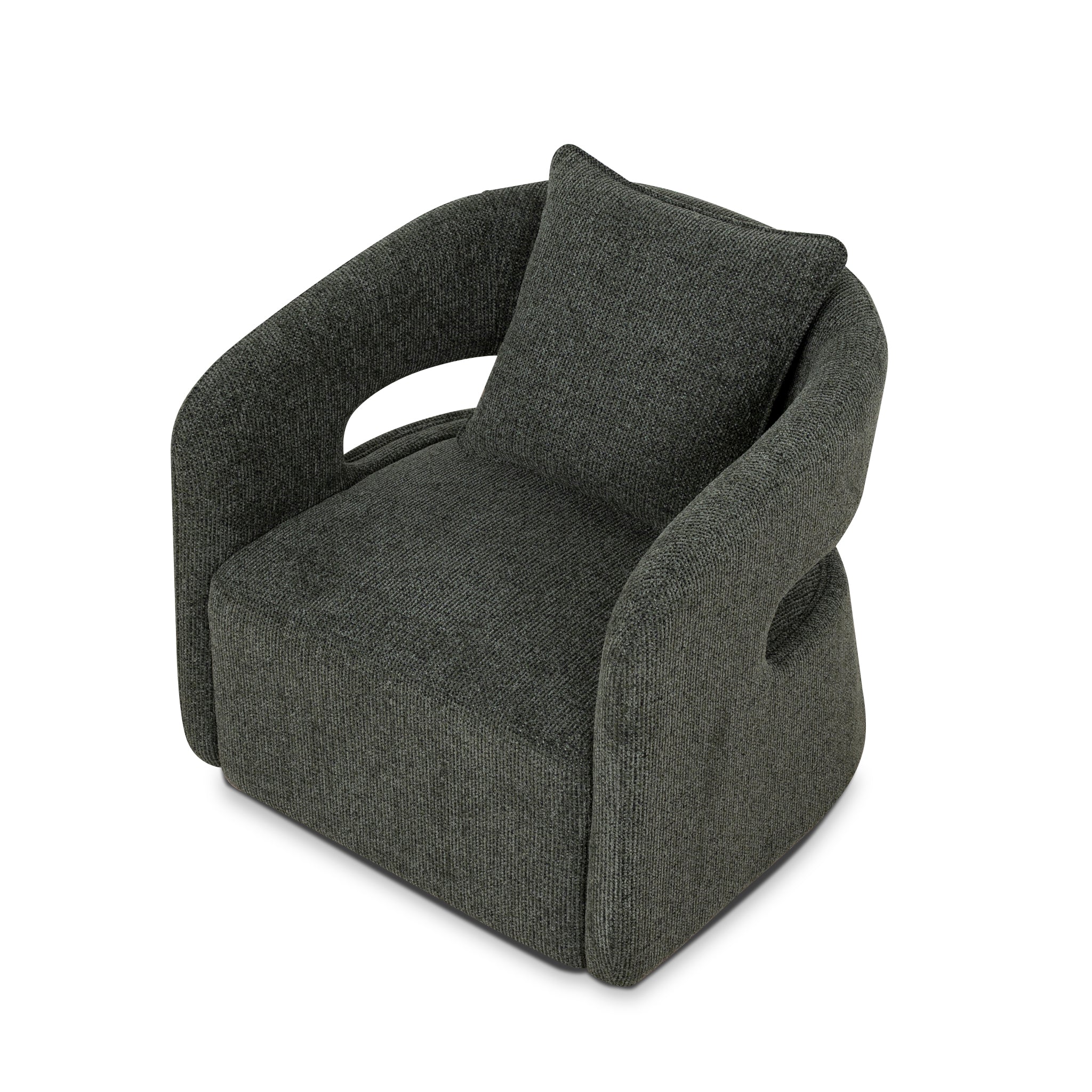 CLC10013-OLS Armchair - Coral Dark Green
