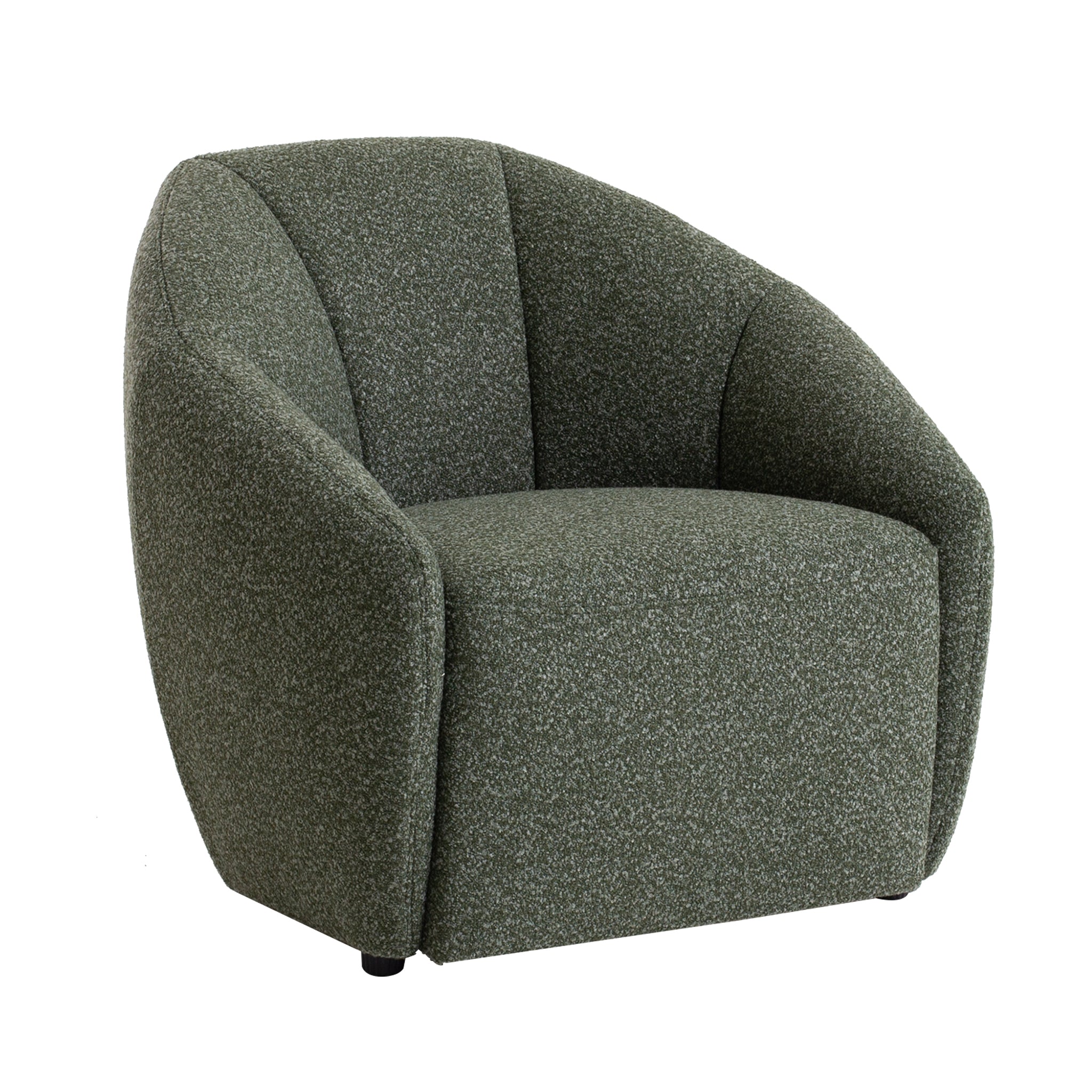 CLC10021-IG 86cm Fabric Armchair - Marsh Green