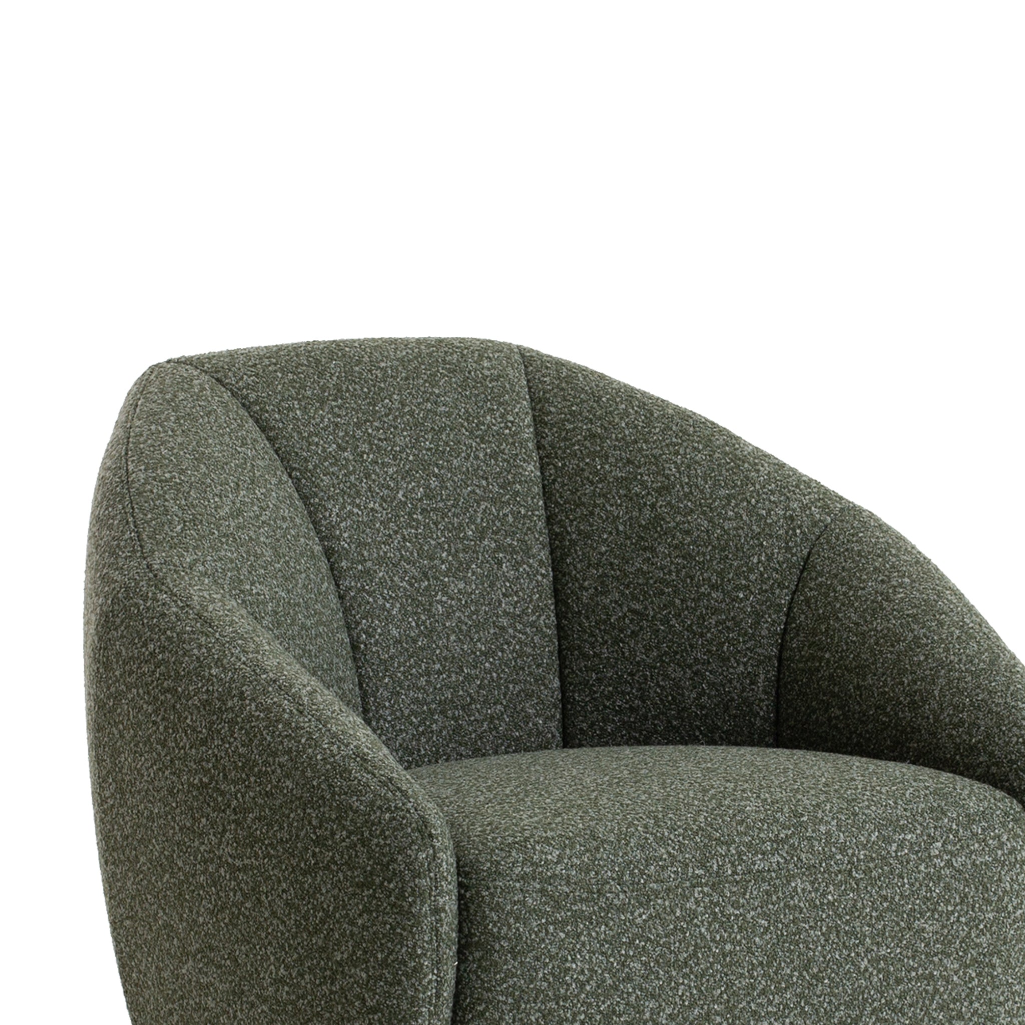 CLC10021-IG 86cm Fabric Armchair - Marsh Green