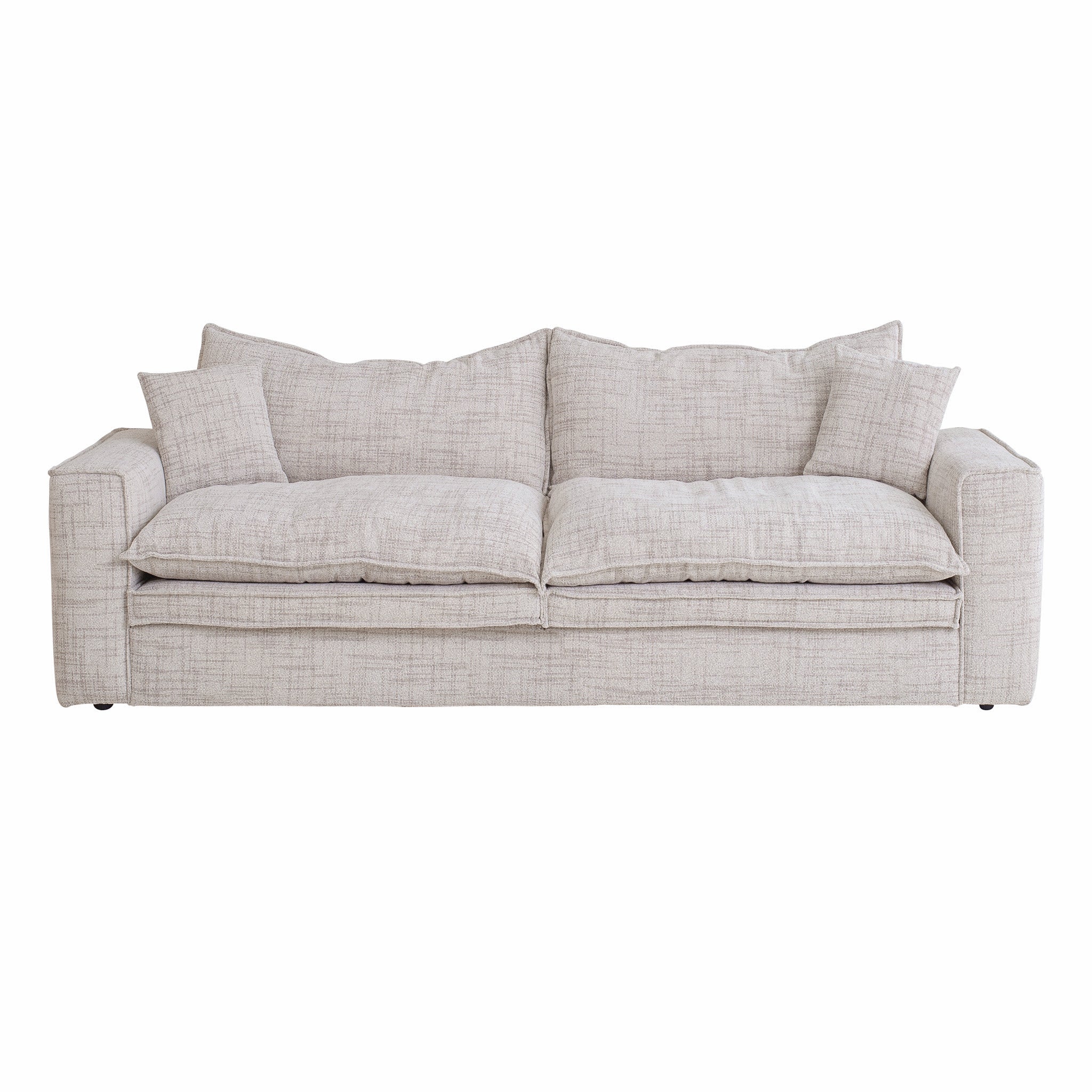 CLC10025-IG 2.2m 2 Seater Fabric Sofa - Cream