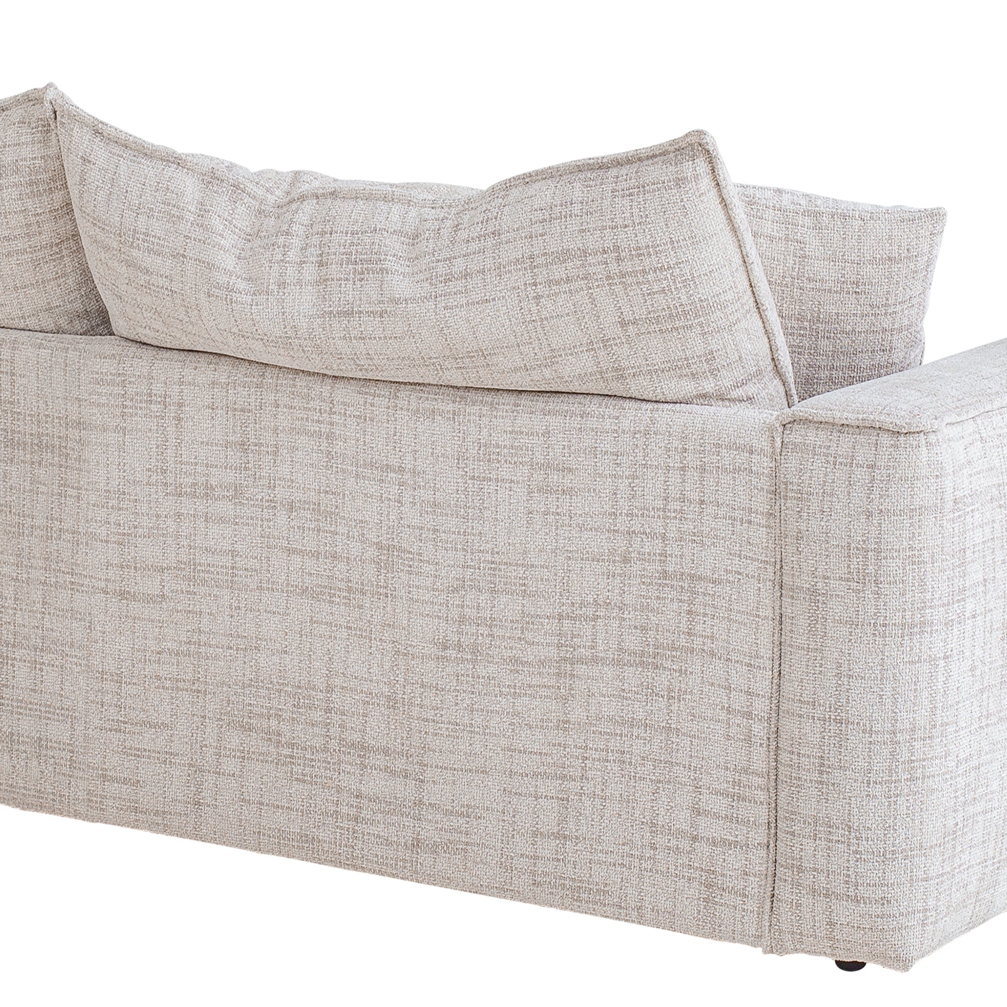 CLC10025-IG 2 Seater Fabric Sofa - Cream