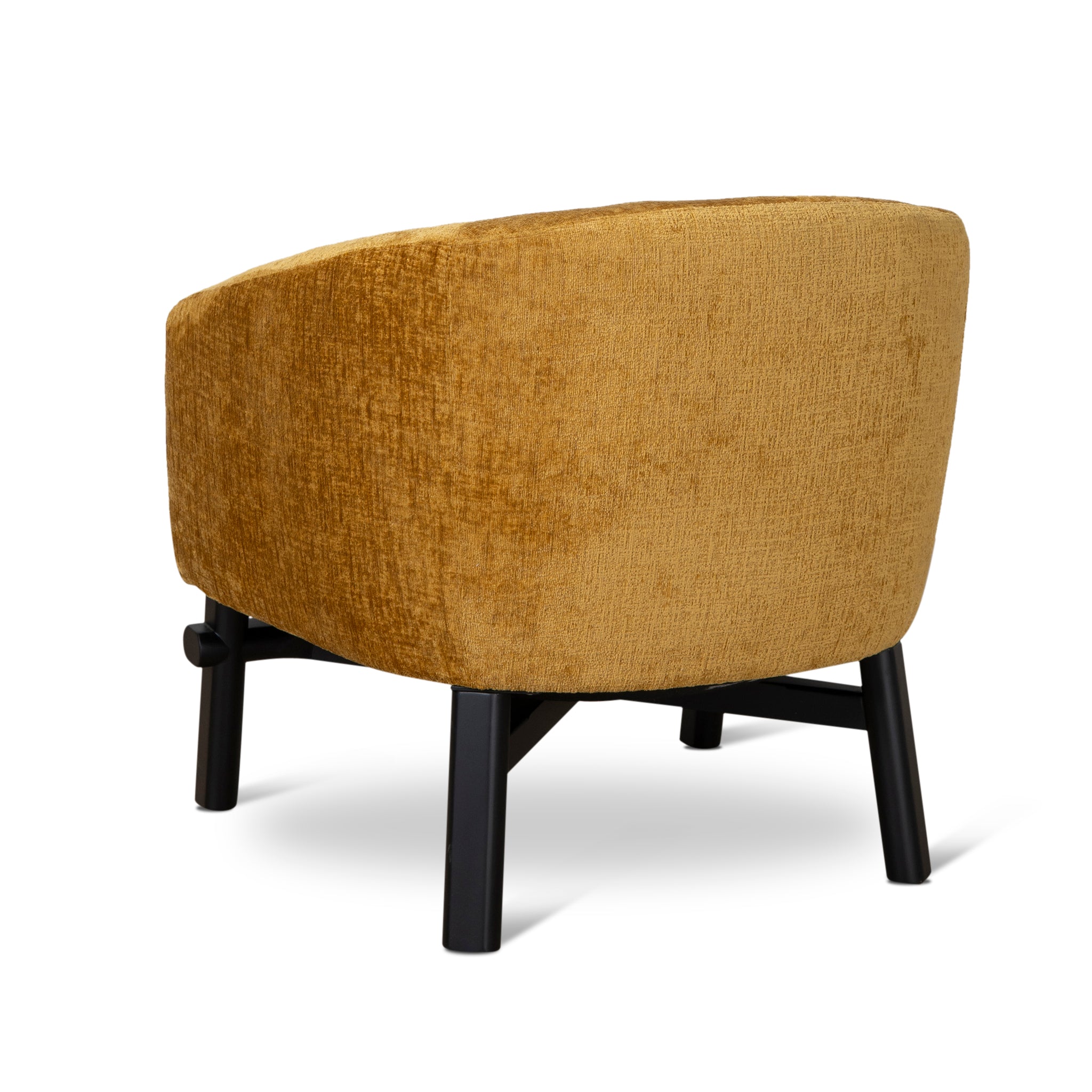 Fabric Armchair - Ochre - image 4