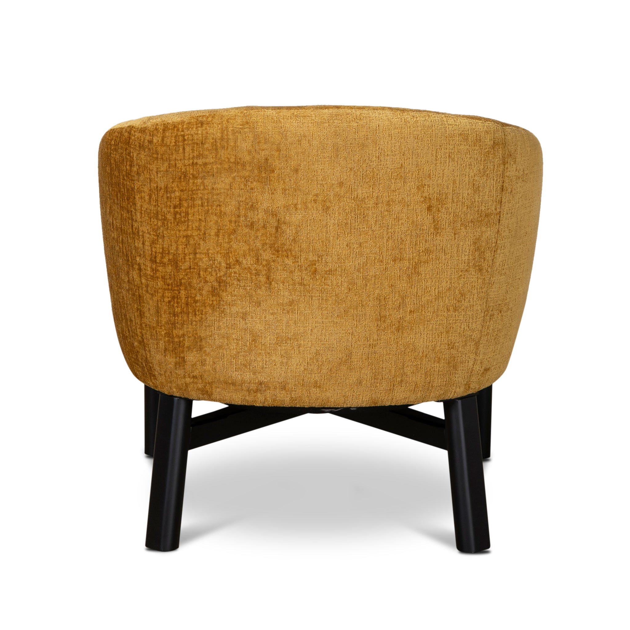 Fabric Armchair - Ochre - image 5