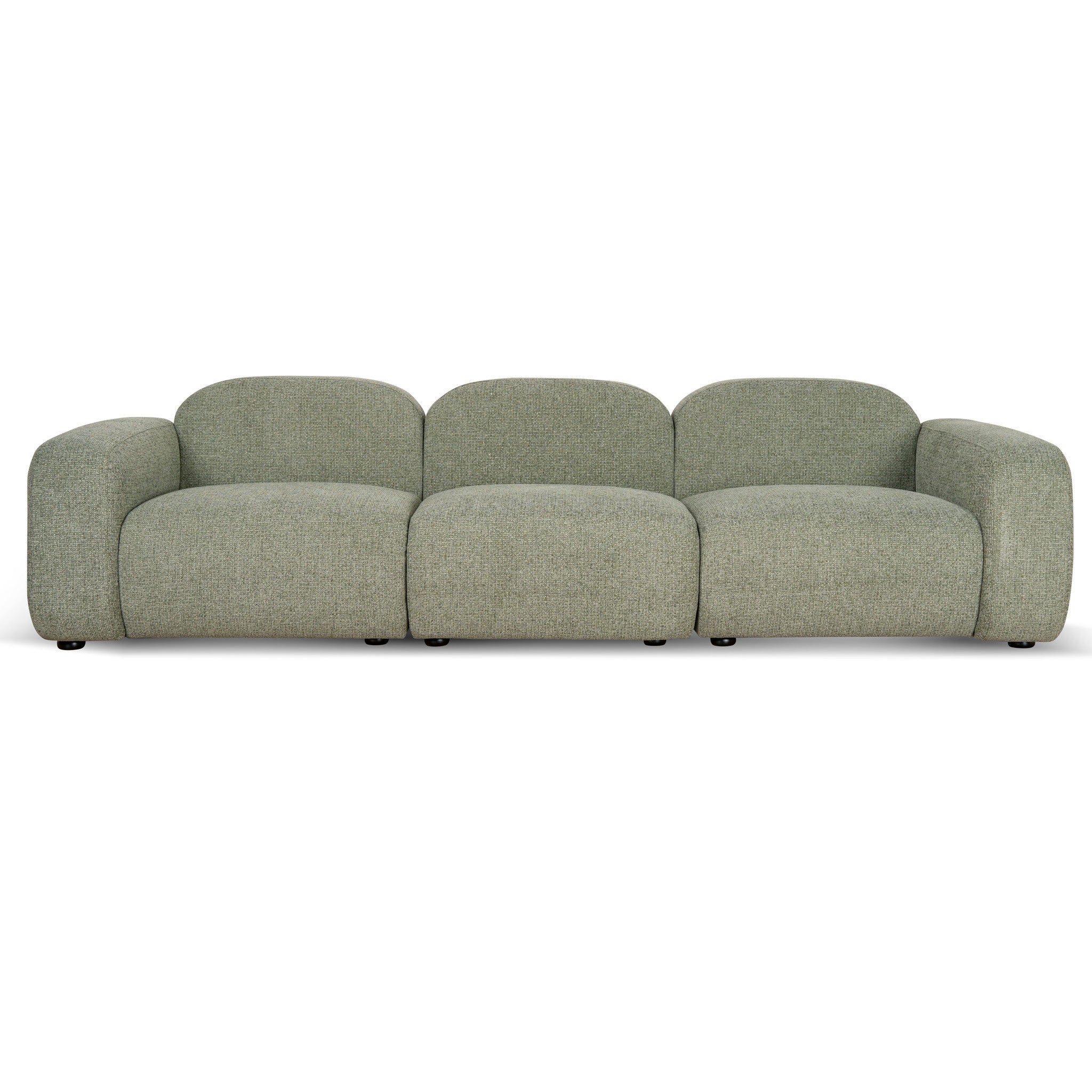 CLC10088-OLS 4 Seater Sofa - Coral Light Green