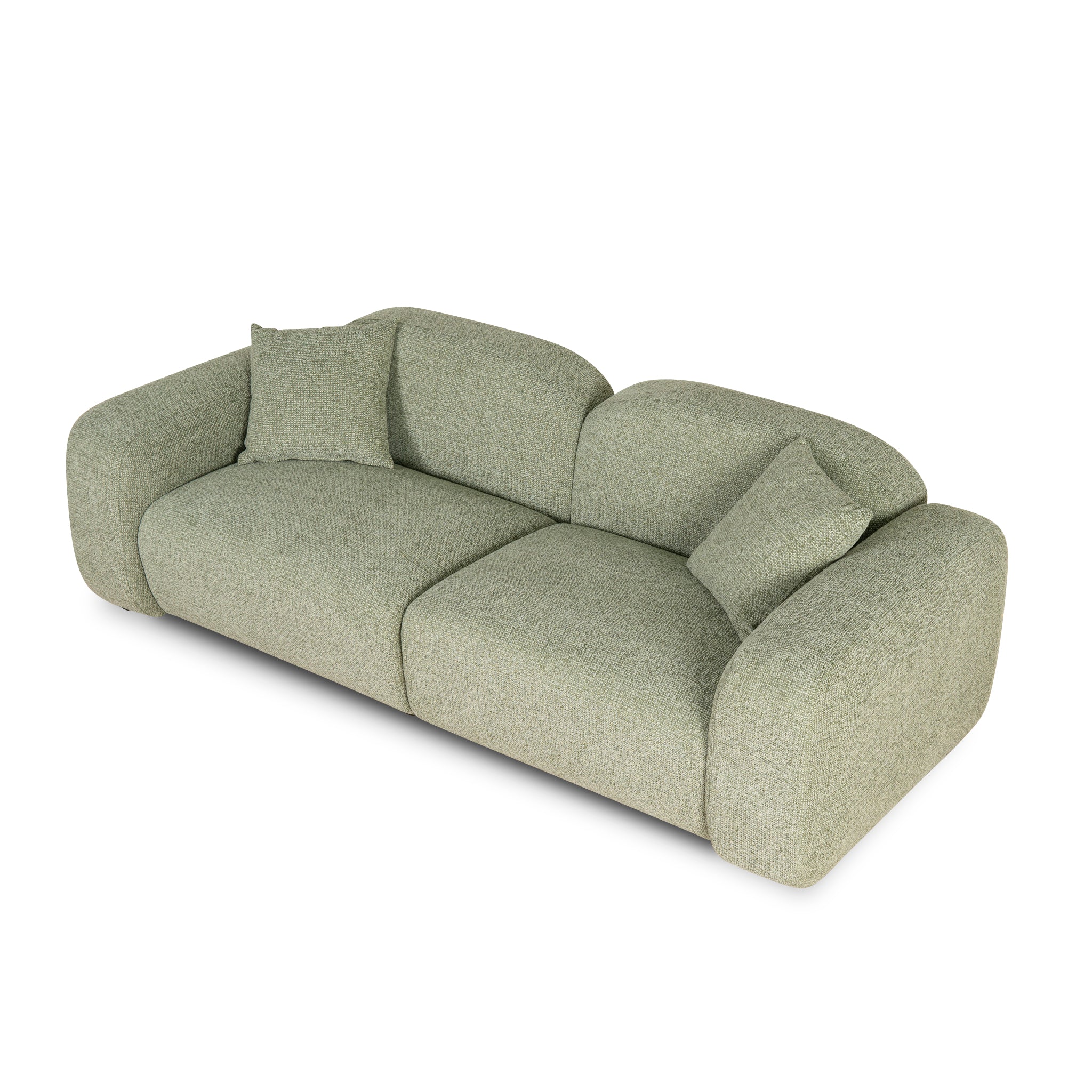3 Seater Sofa - Coral Light Green - Soma