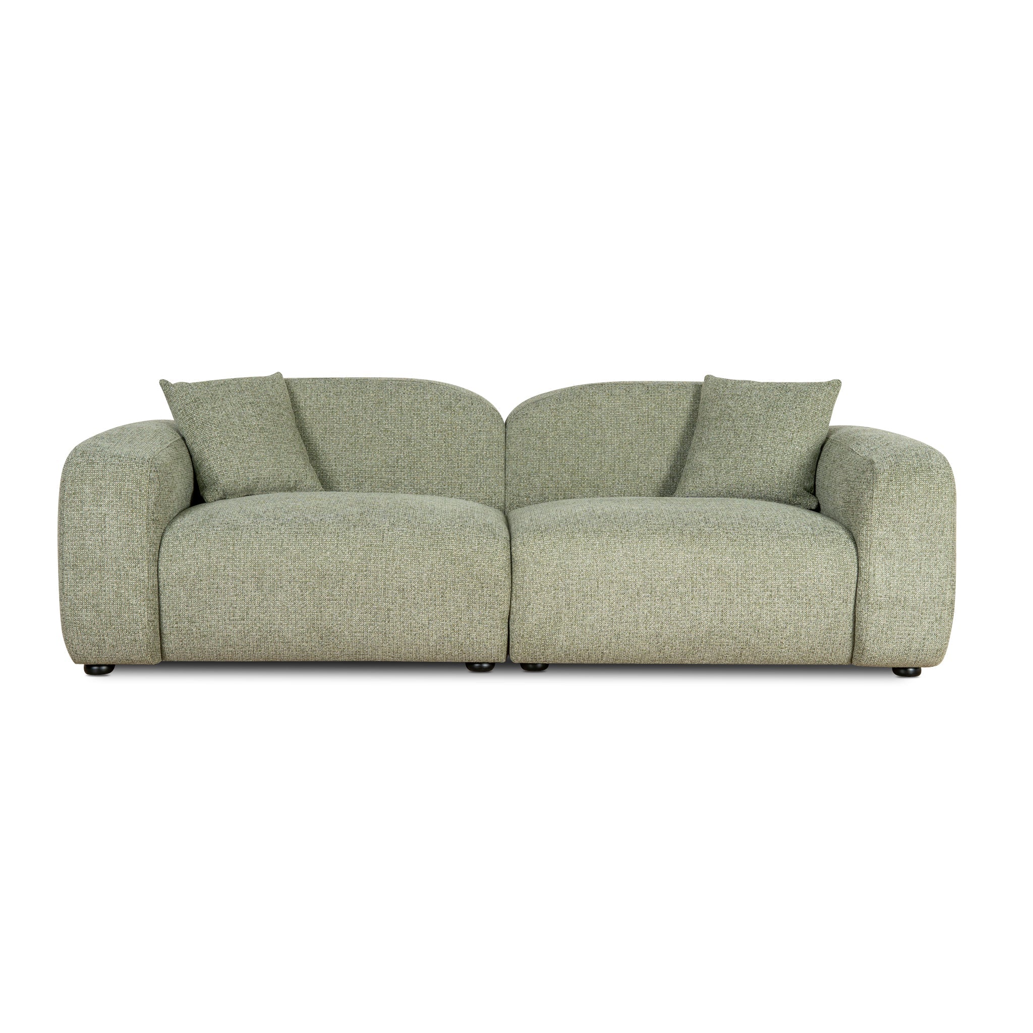 3 Seater Sofa - Coral Light Green - Soma