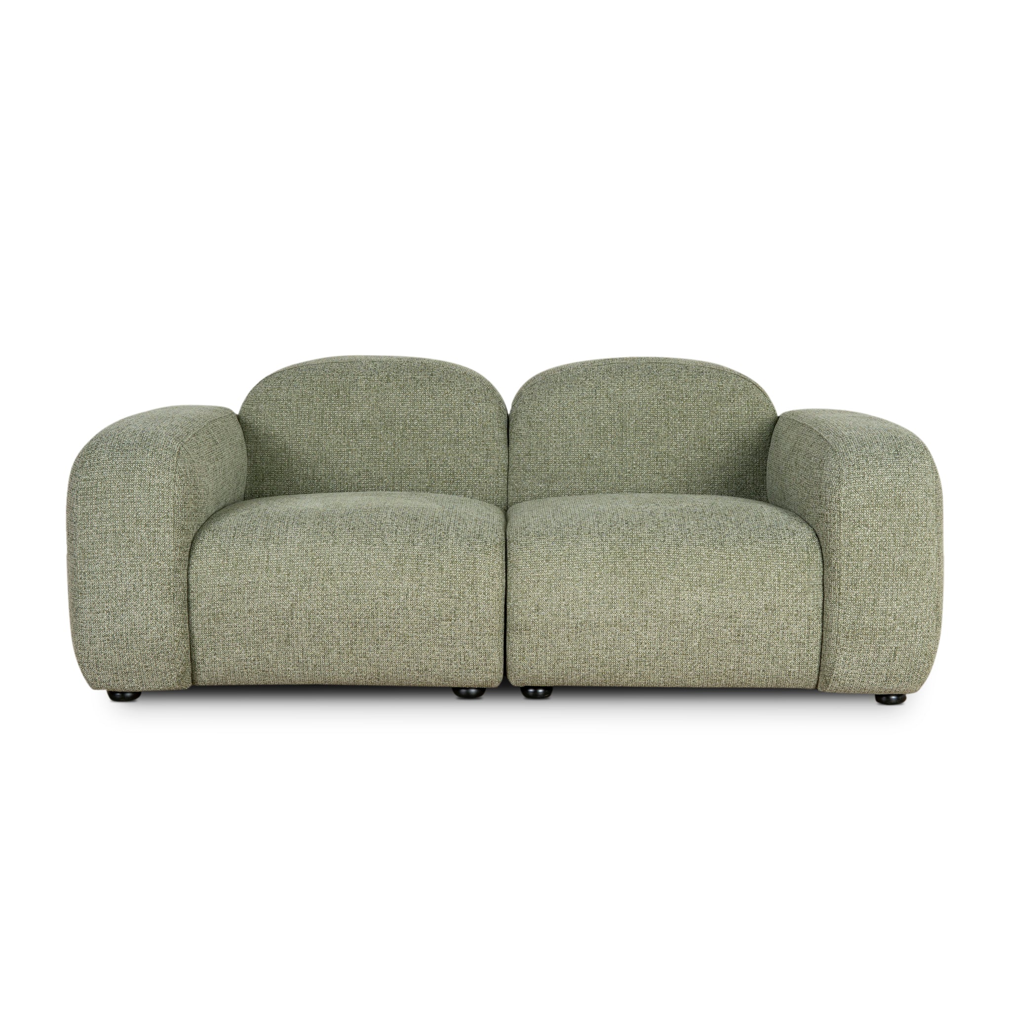CLC10090-OLS 2 Seater Sofa - Coral Light Green