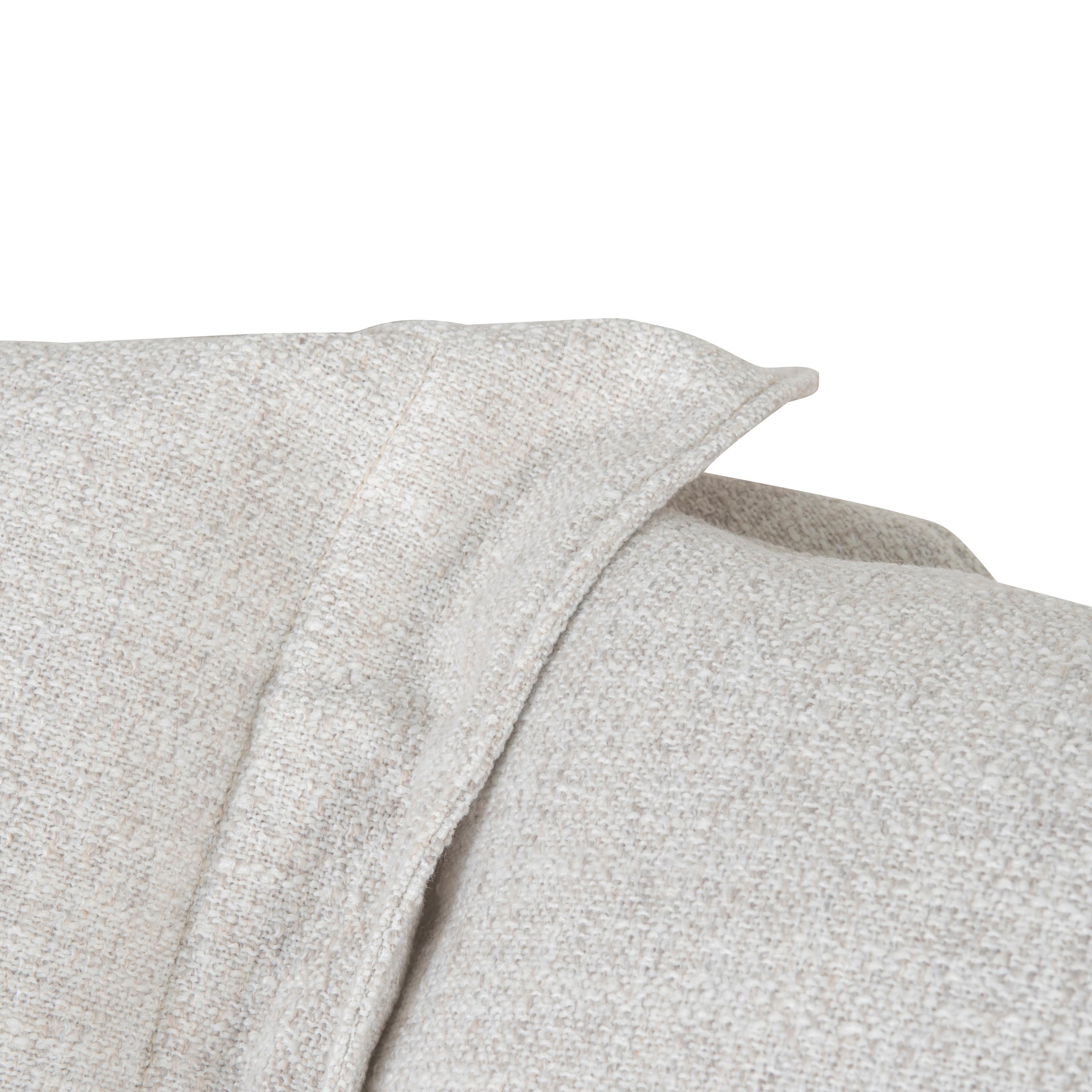 CLC10105-KSO 3 Seater Chaise Sofa - Pebble Beige