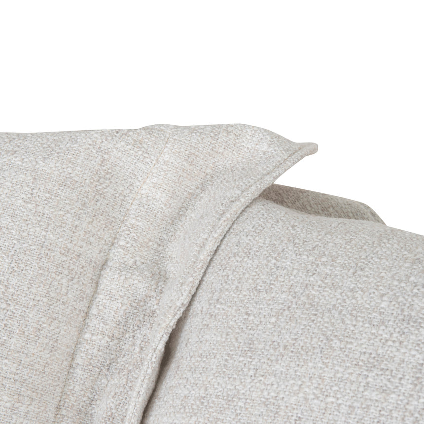 3 Seater Chaise Sofa - Silver Grey