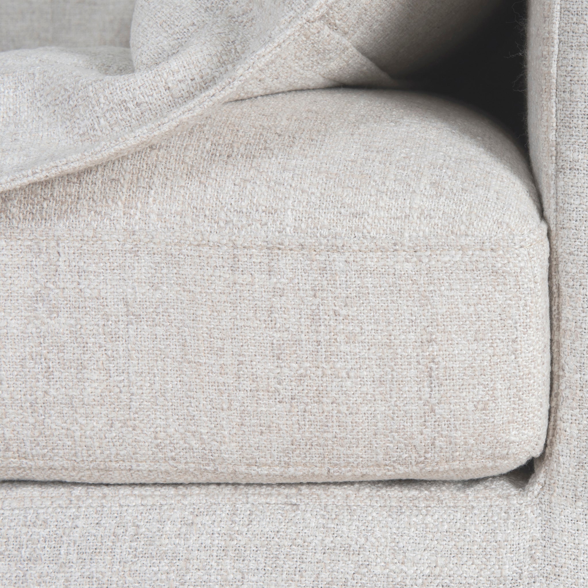 CLC10105-KSO 3 Seater Chaise Sofa - Pebble Beige