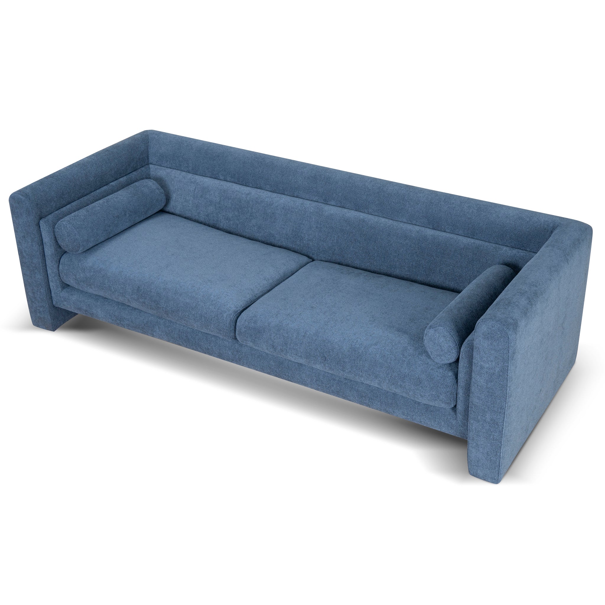 CLC10111-KSO 3 Seater Fabric Sofa - Navy Blue