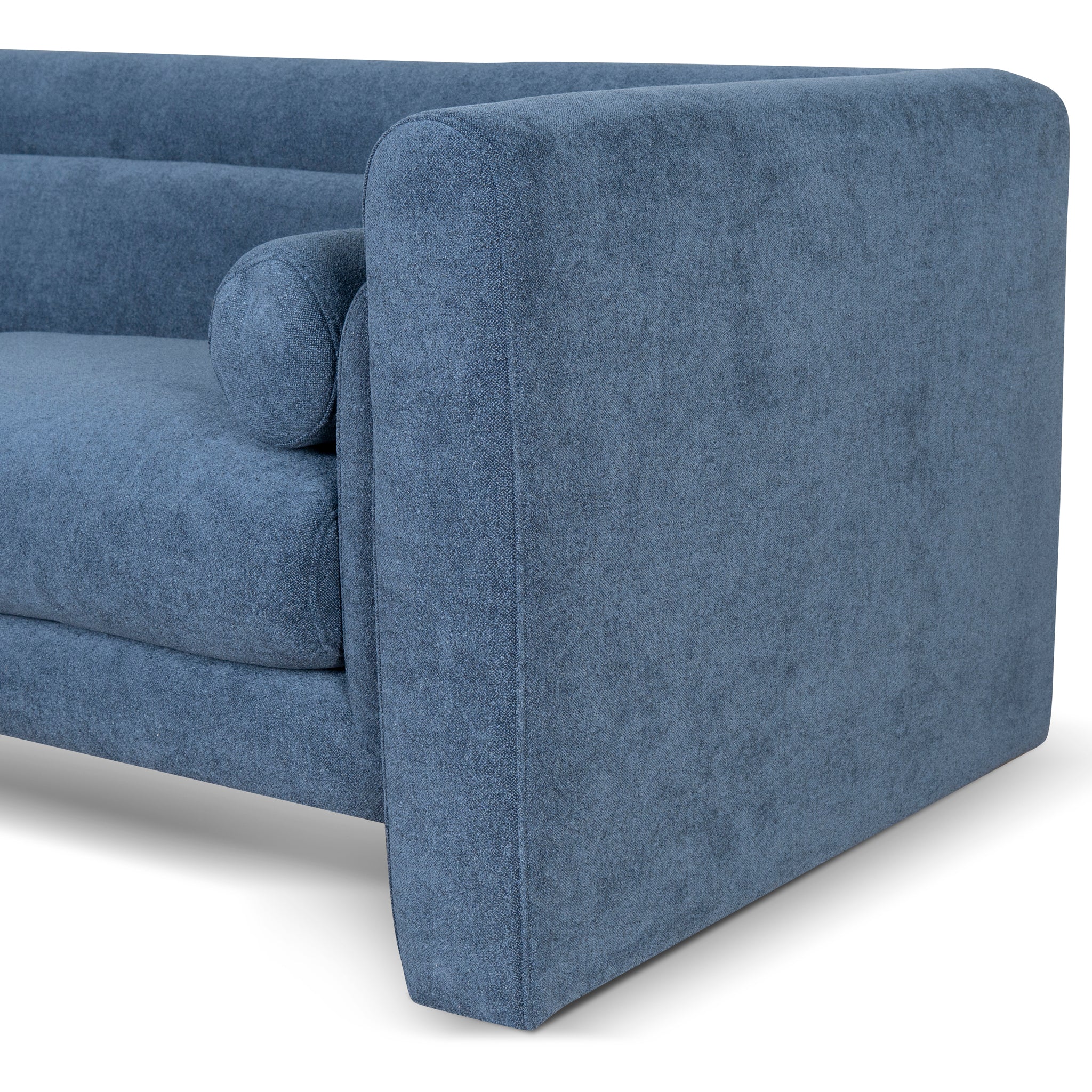 CLC10111-KSO 3 Seater Fabric Sofa - Navy Blue