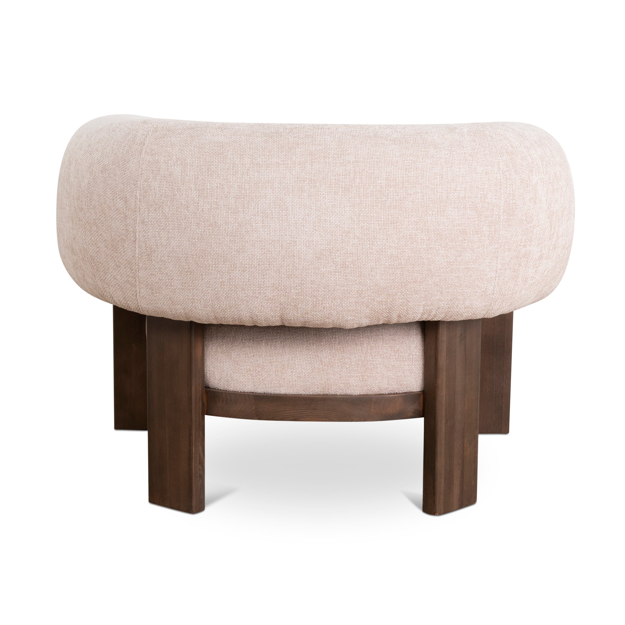 CLC10121-NI Walnut Armchair - Nicki Blush