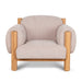 Natural Armchair - Nicki Blush - image 2