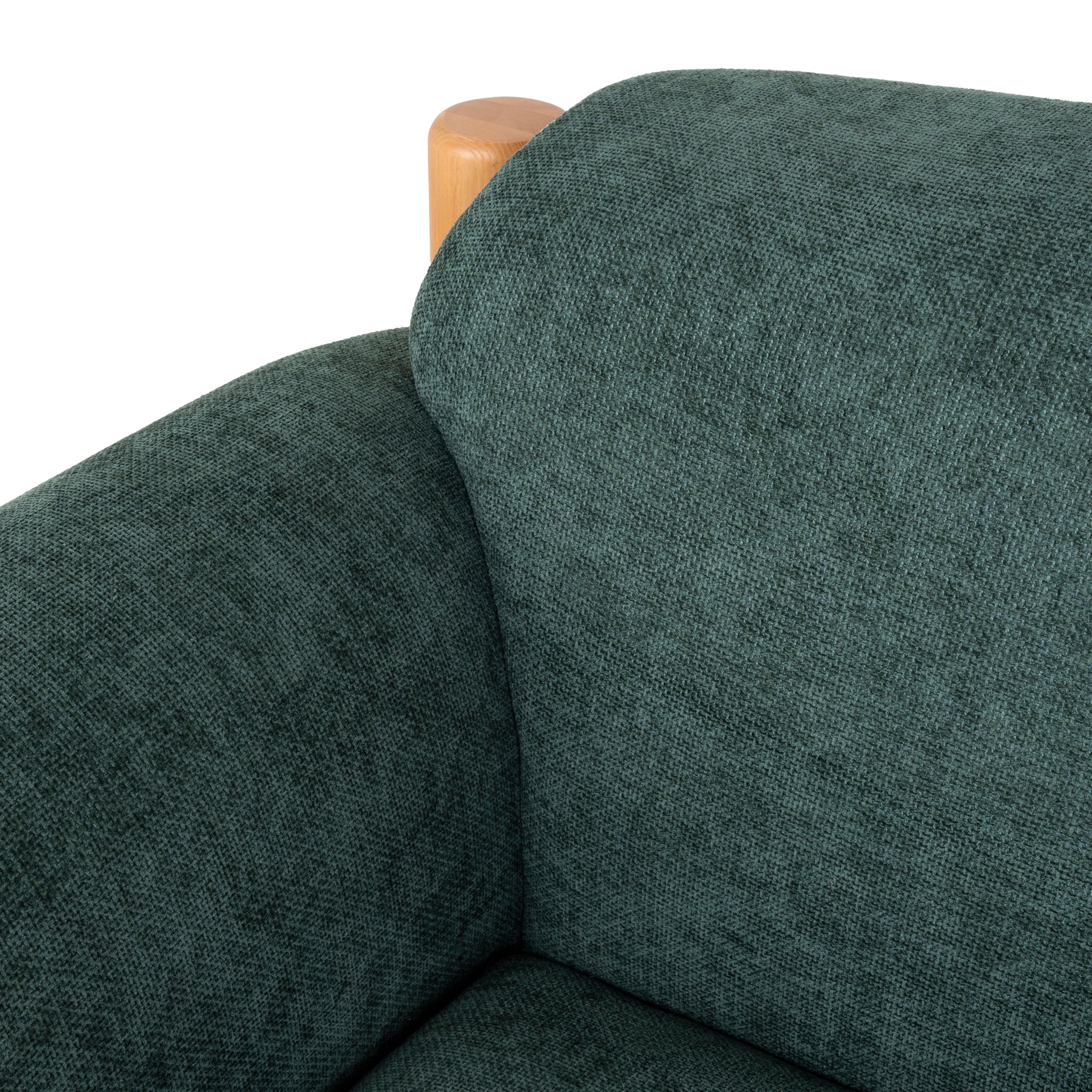 Natural Armchair - Bush Green
