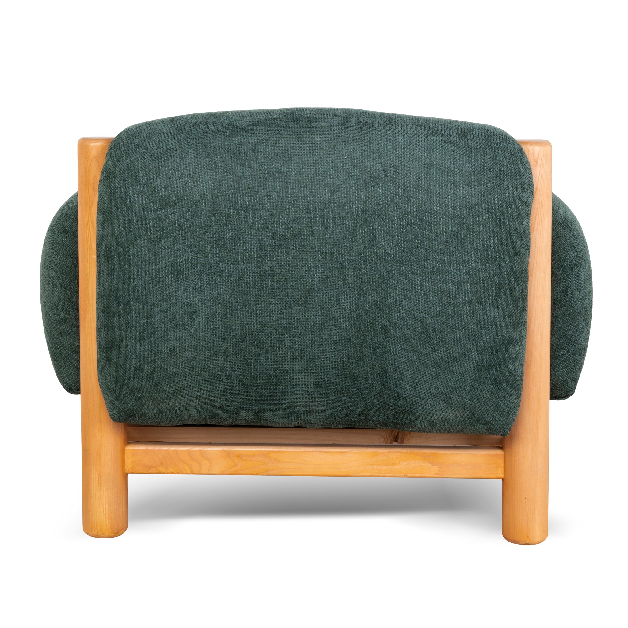 Natural Armchair - Bush Green
