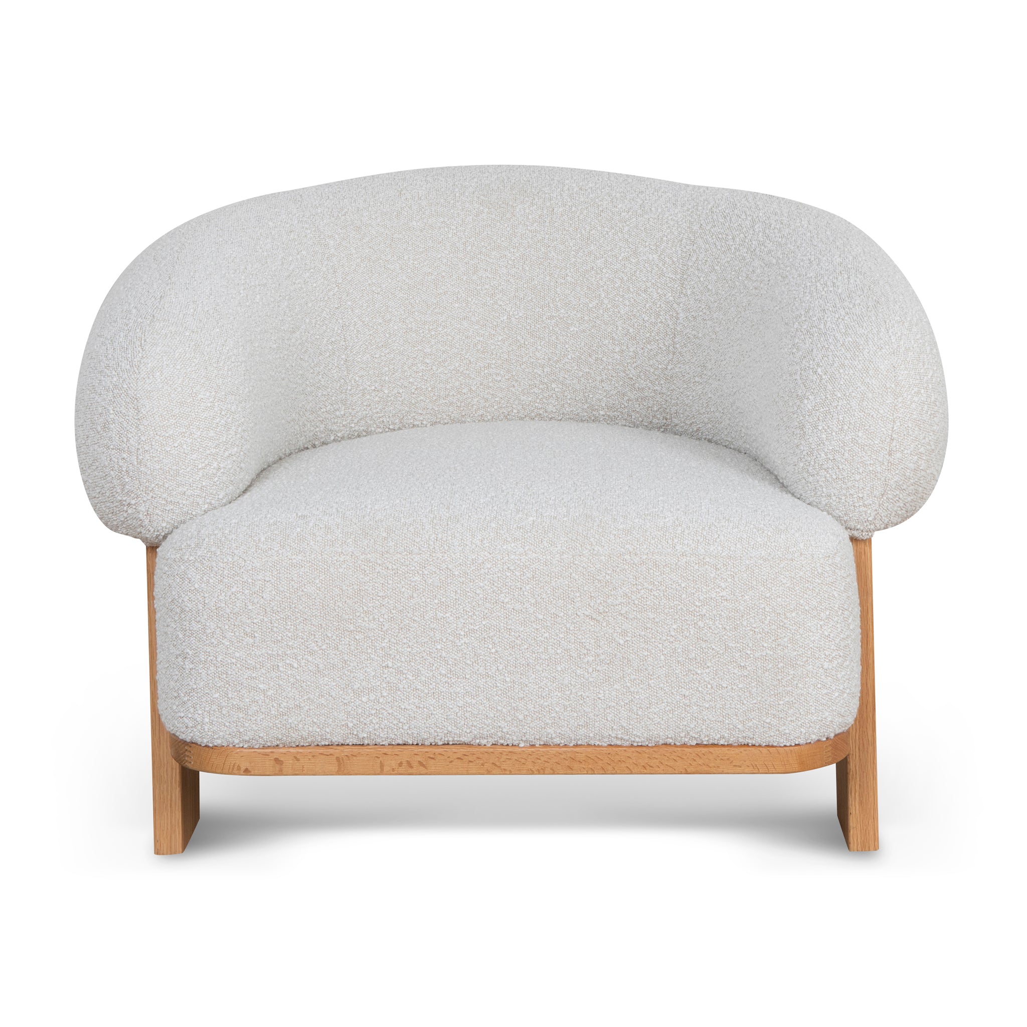Armchair - Off White Boucle