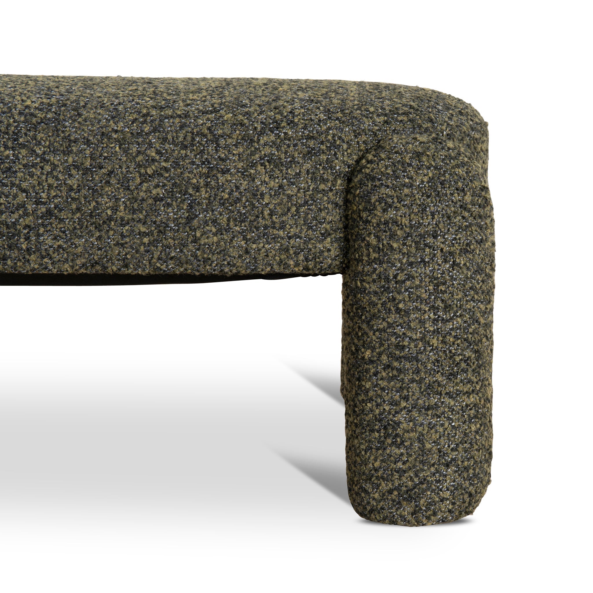 Long Ottoman - Basil Green