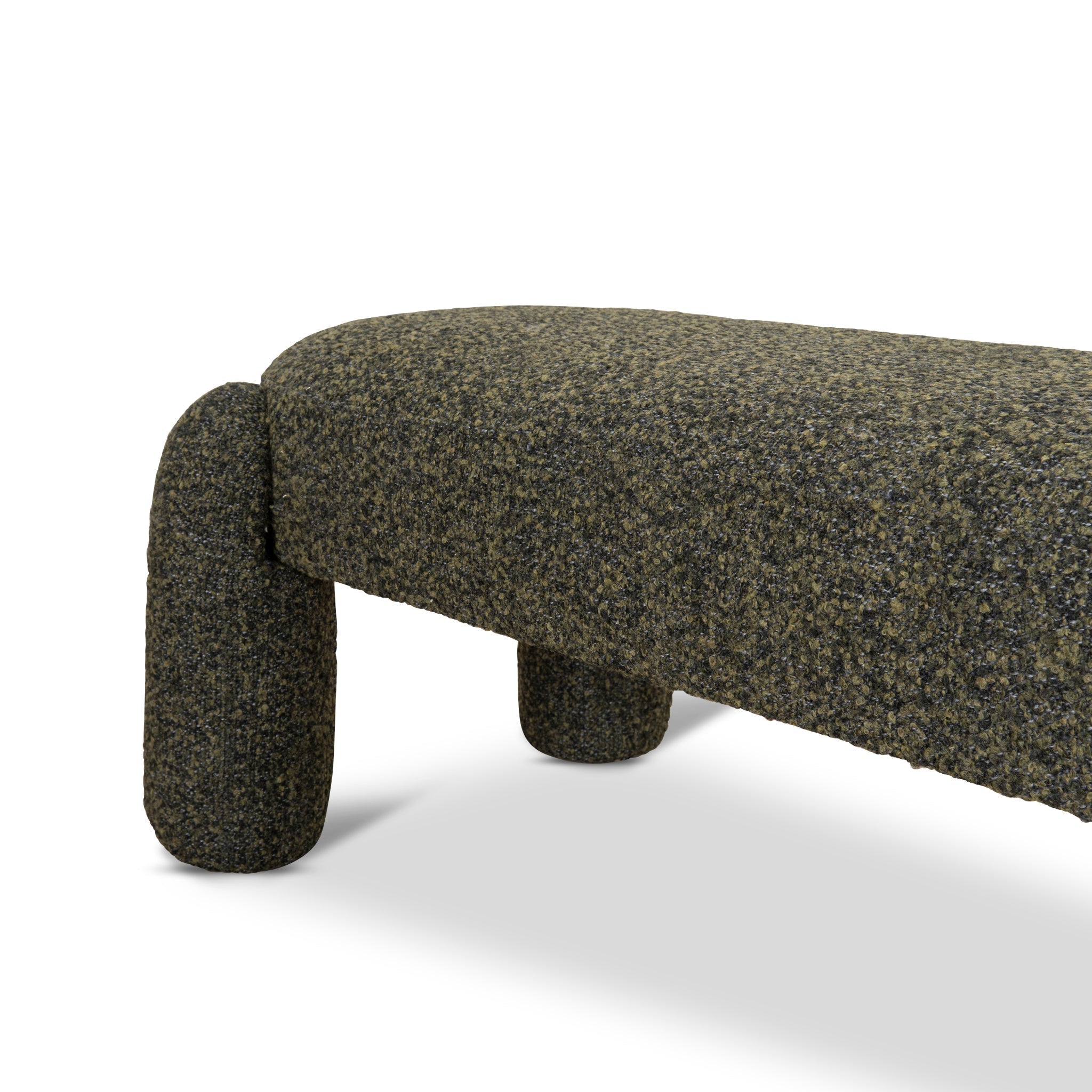 Long Ottoman - Basil Green