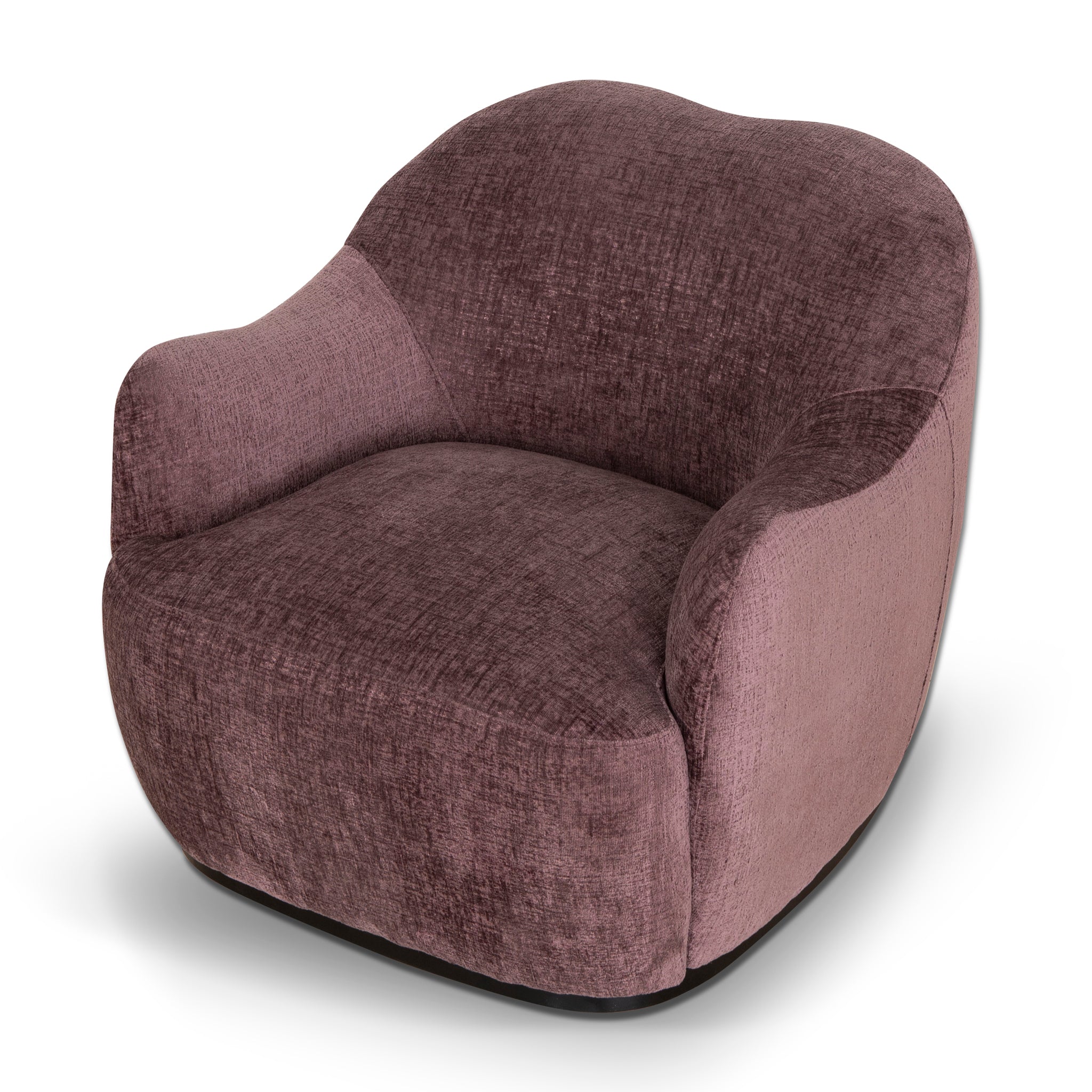 CLC10161-CA Fabric Armchair - Plum